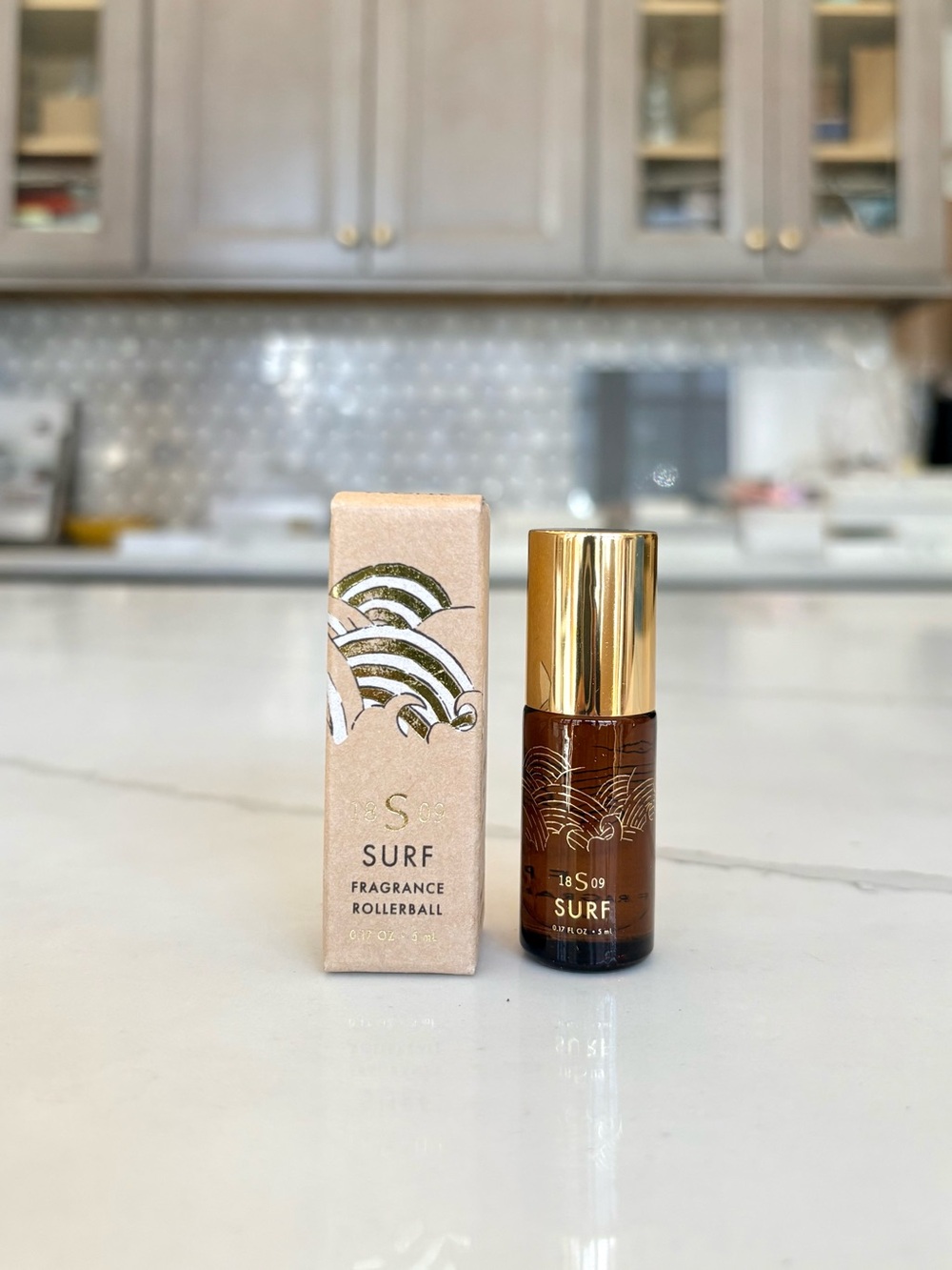 NIB Free People 1809 Collection Surf Natural Fragrance Rollerball - Travel size
